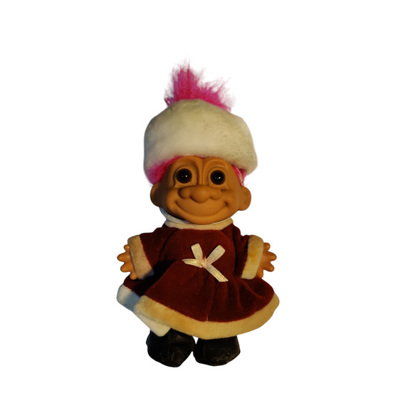 Vintage Troll Dolls-Around the World collection of 5- 7 inch - Picture 2 of 6